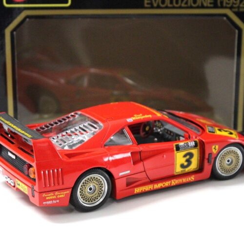 1:18 Bburago Ferrari F40 Kroymans 1995 "C. SCRIMANTE" red
