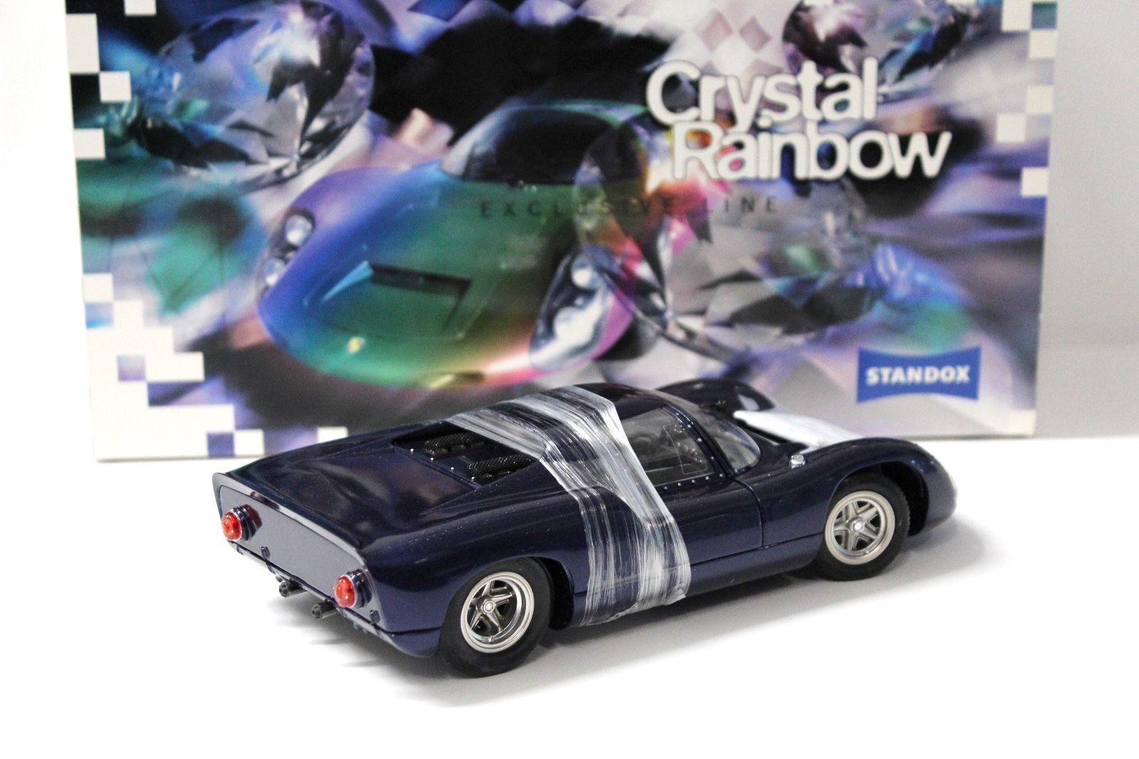 1:18 EXOTO Porsche 910 "Crystal Rainbow" STANDOX blue #70