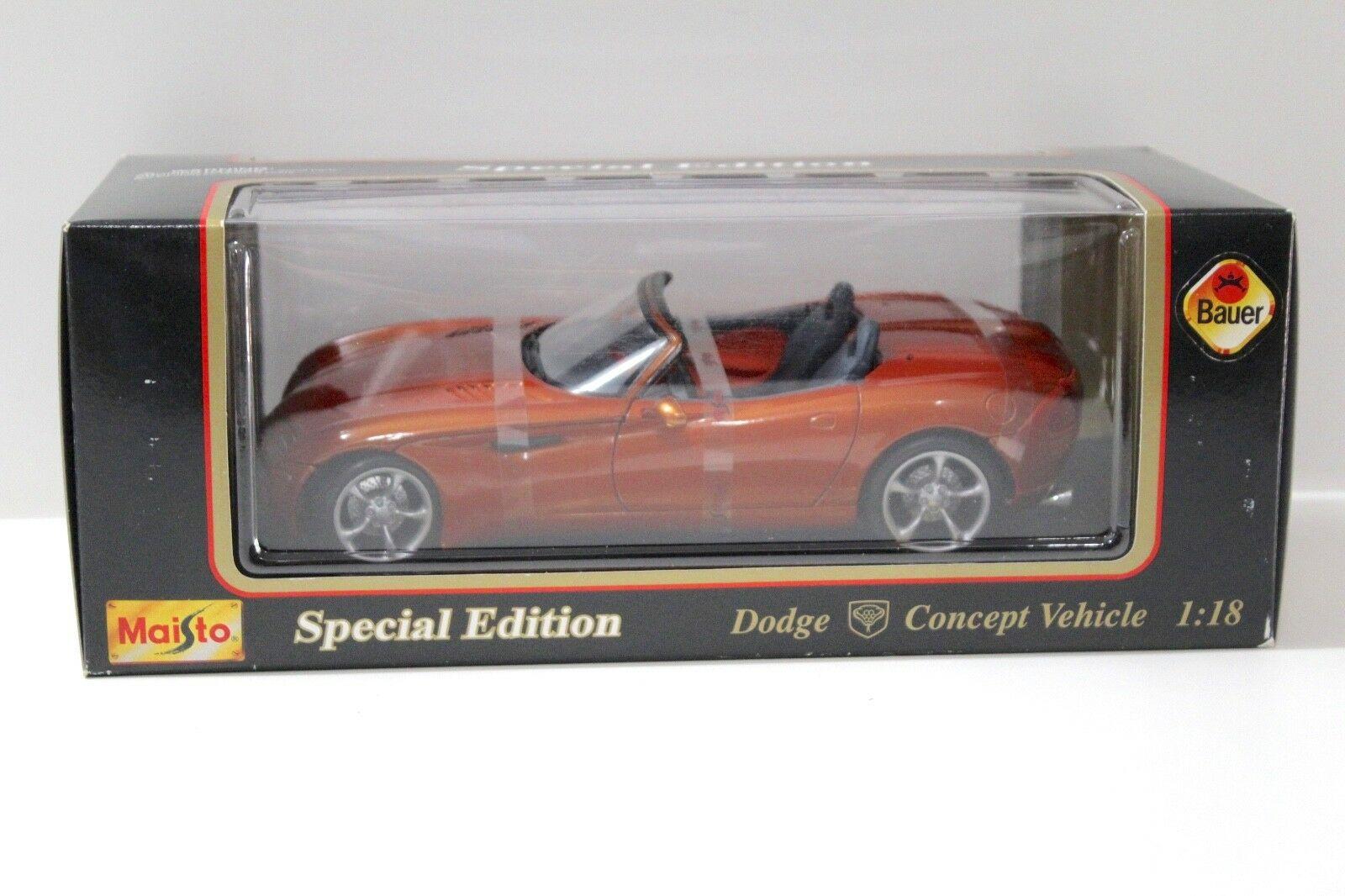 1:18 Maisto Dodge Concept Vehicle 1997 orange