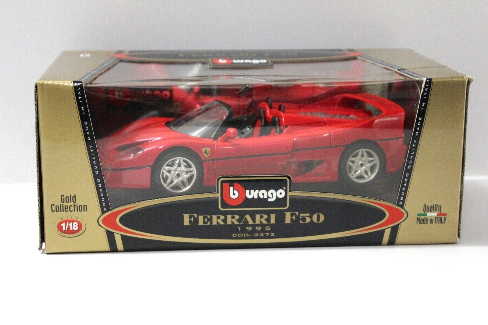 1:18 Bburago Ferrari F50 Candy red "Braccio & Götz"