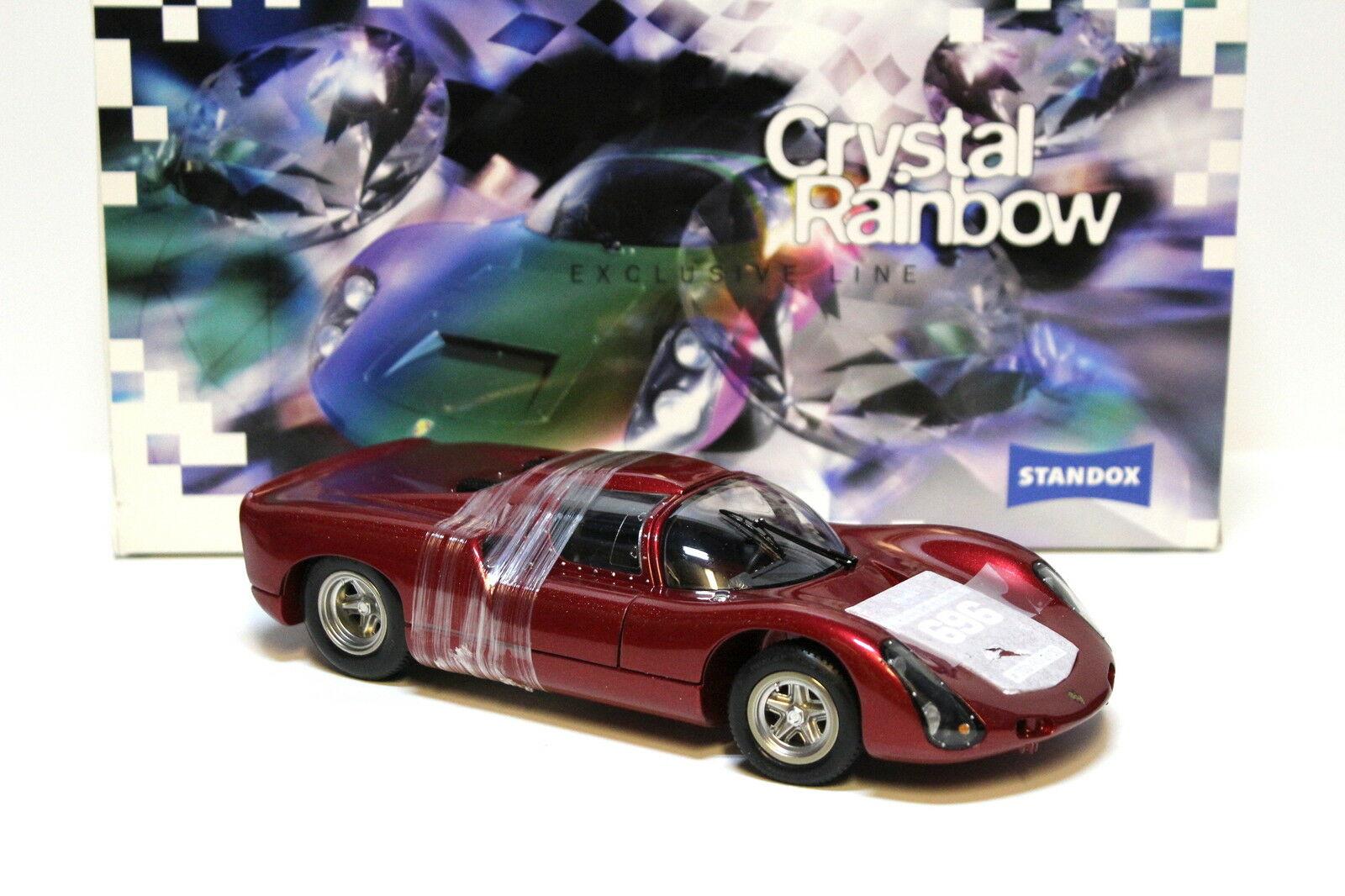 1:18 EXOTO Porsche 910 "Crystal Rainbow" STANDOX red #696
