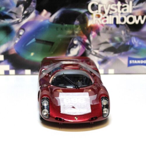 1:18 EXOTO Porsche 910 "Crystal Rainbow" STANDOX red #696