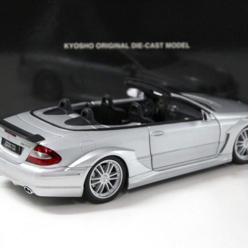 1:18 Kyosho Mercedes CLK AMG DTM Cabriolet silver - Image 3