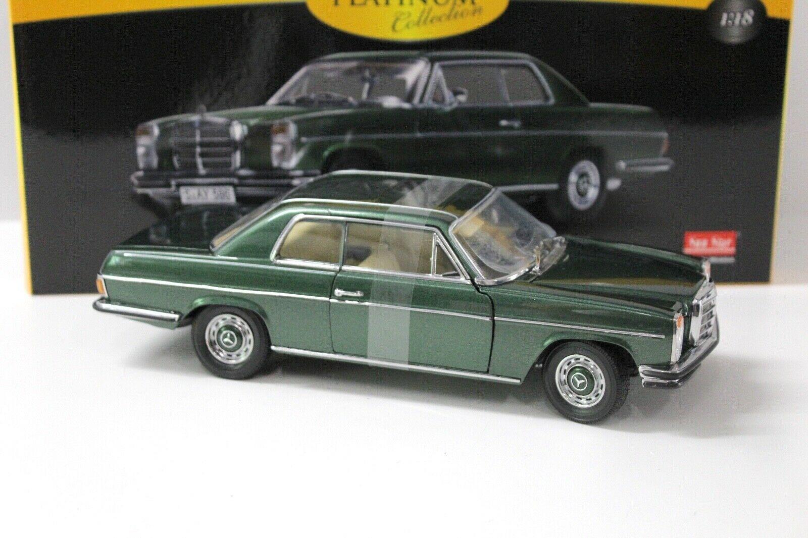 1:18 SunStar Mercedes Strich 8 Coupe 280C moos green