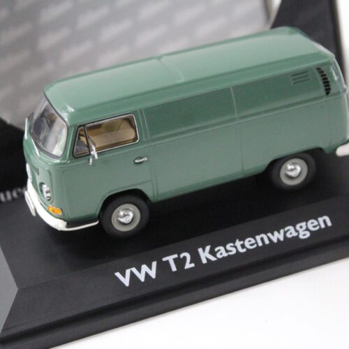 1:43 Schuco VW Bus T2 Kastenwagen green