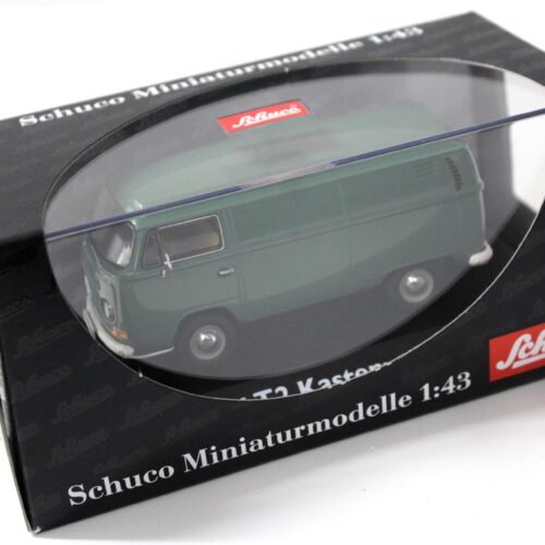 1:43 Schuco VW Bus T2 Kastenwagen green