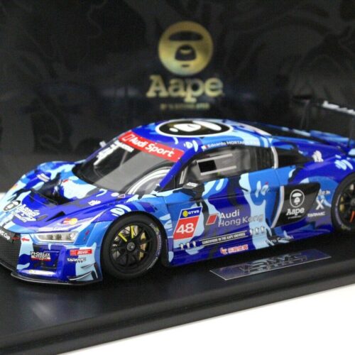 1:18 Tarmac Audi R8 LMS AAPE Audi HK #48 Mortara Sepang - Image 1