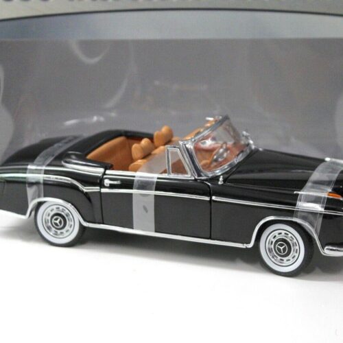 1:18 Sun Star Mercedes 220SE Cabriolet black 1958
