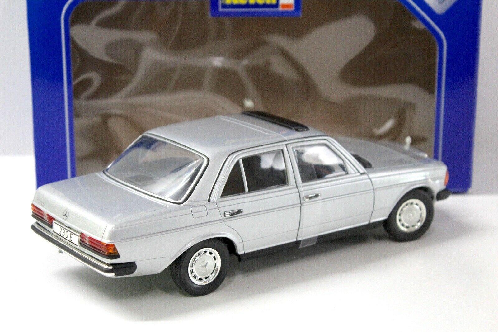 1:18 Revell Mercedes 230E W123 Limousine silver
