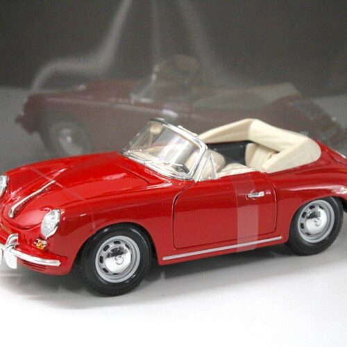 1:18 Bburago Porsche 356B Cabriolet red