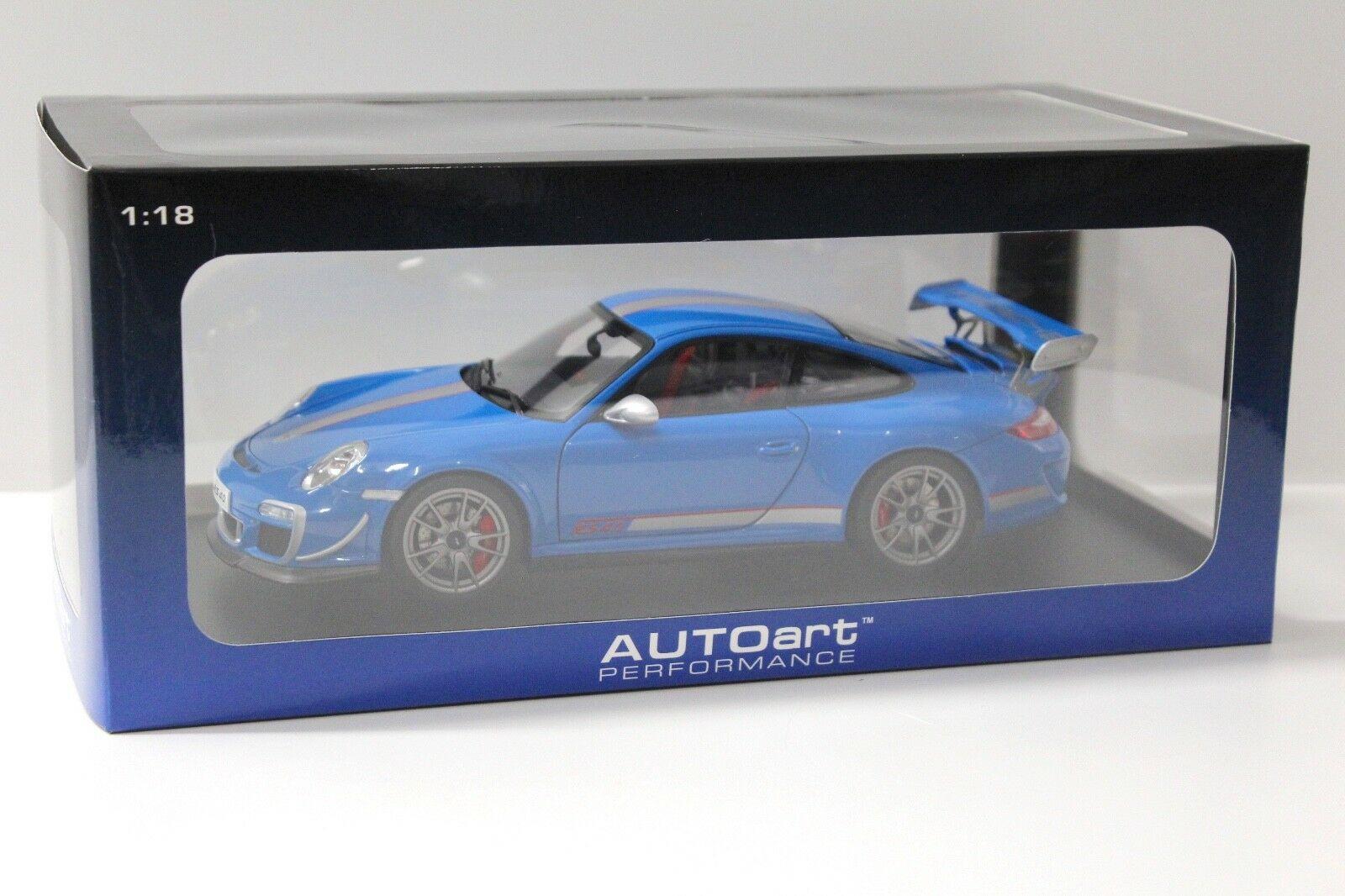 1:18 AUTOart Porsche 911 (997) GT3 RS 4.0 blue