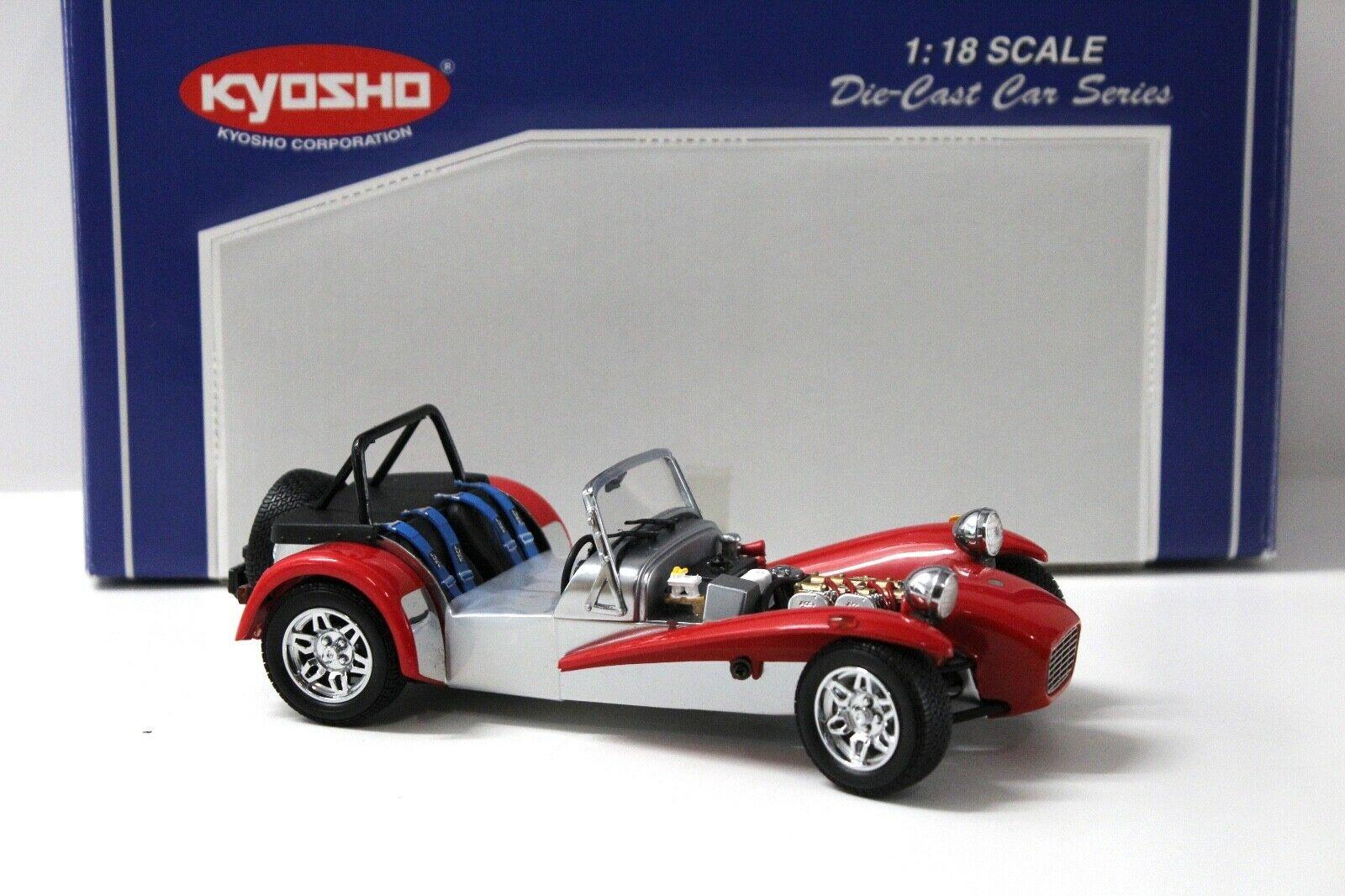 1:18 Kyosho Caterham Super Seven red/ silver
