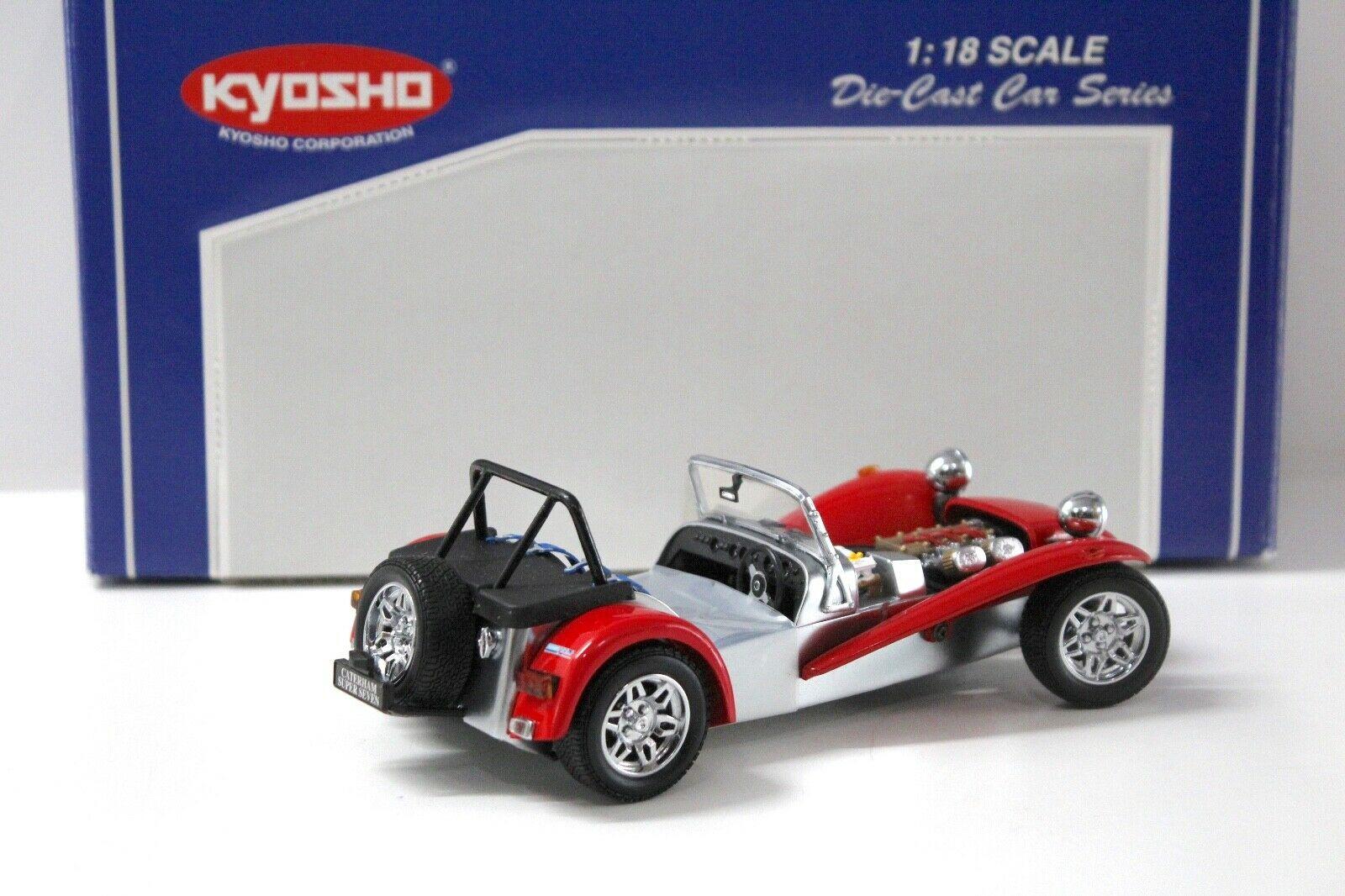 1:18 Kyosho Caterham Super Seven red/ silver
