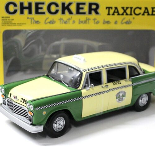 1:18 SunStar Checker Taxi Cab green/beige