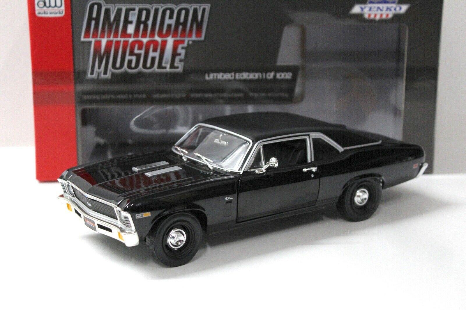 ID 45261 orig.jpg 1:18 Auto World Chevrolet Nova Yenko 1969 black