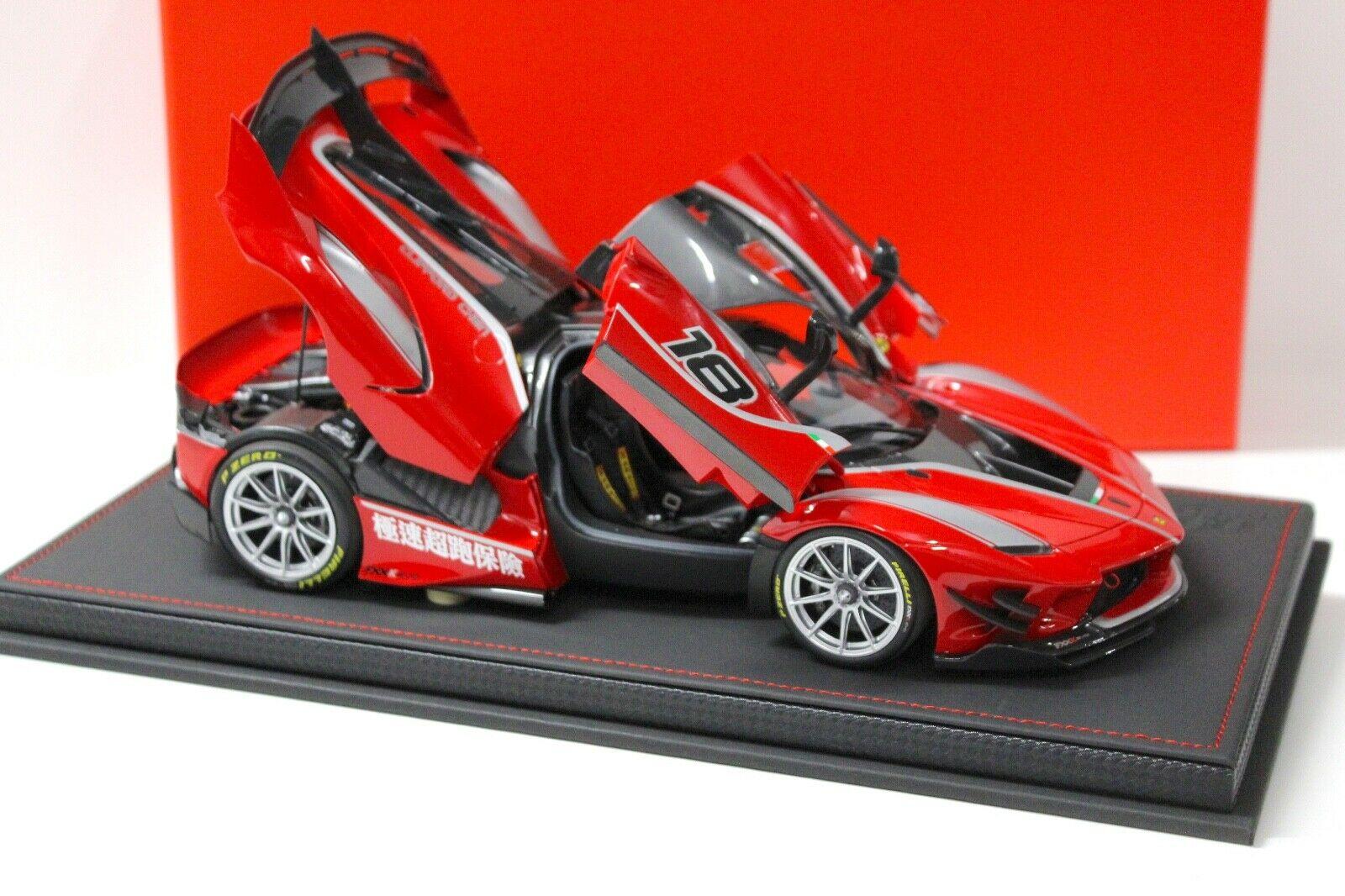 1:18 BBR Ferrari FXX-K EVO Rosso Corsa #18 LIMITED 36pcs FULL OPENING