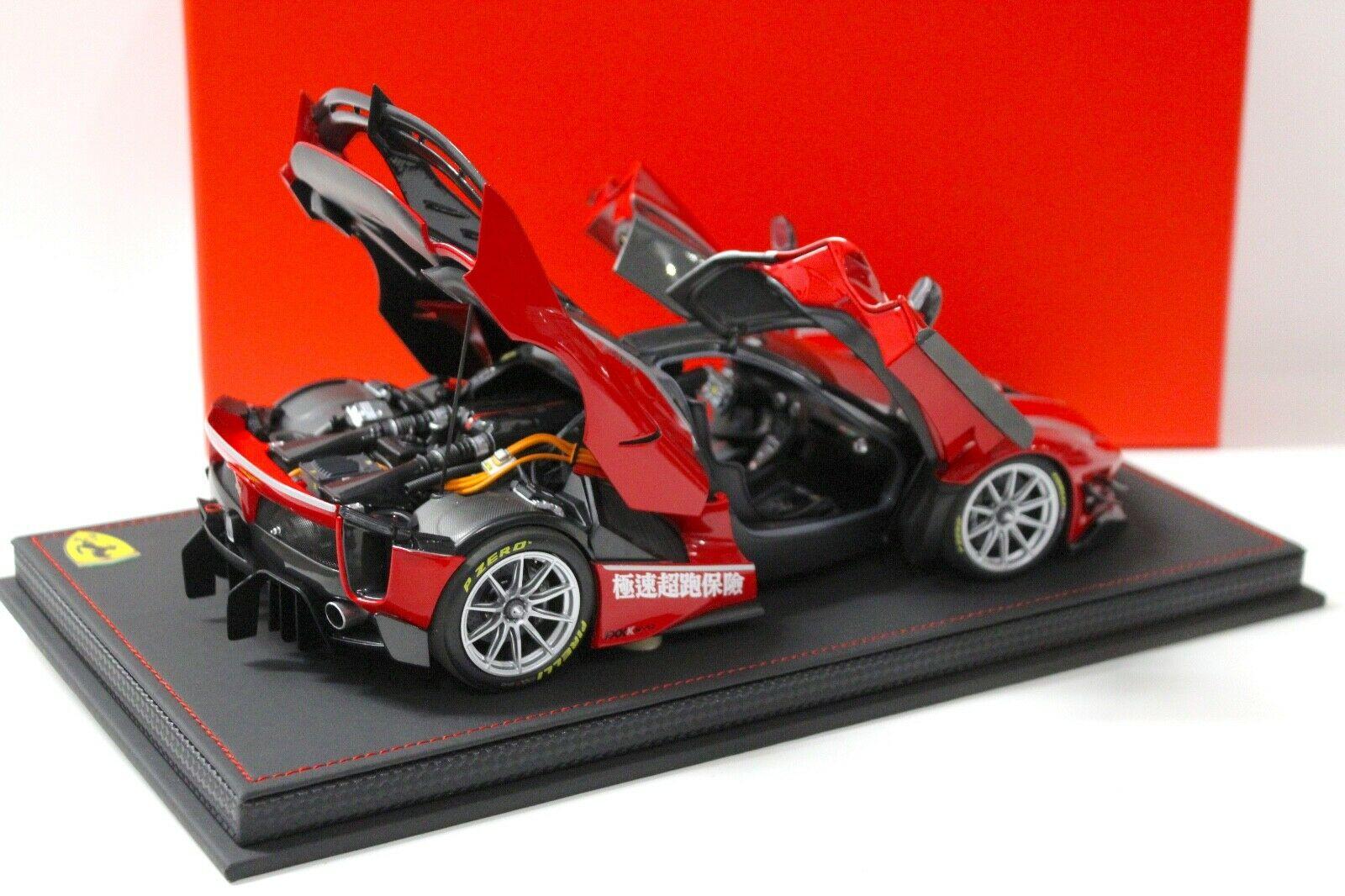 1:18 BBR Ferrari FXX-K EVO Rosso Corsa #18 LIMITED 36pcs FULL OPENING