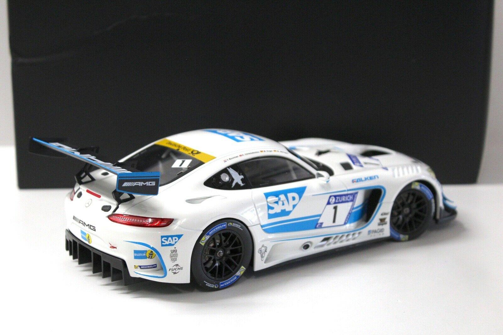 1:18 Norev Mercedes AMG GT3 Black Falcon SAP #1 DEALER VERSION