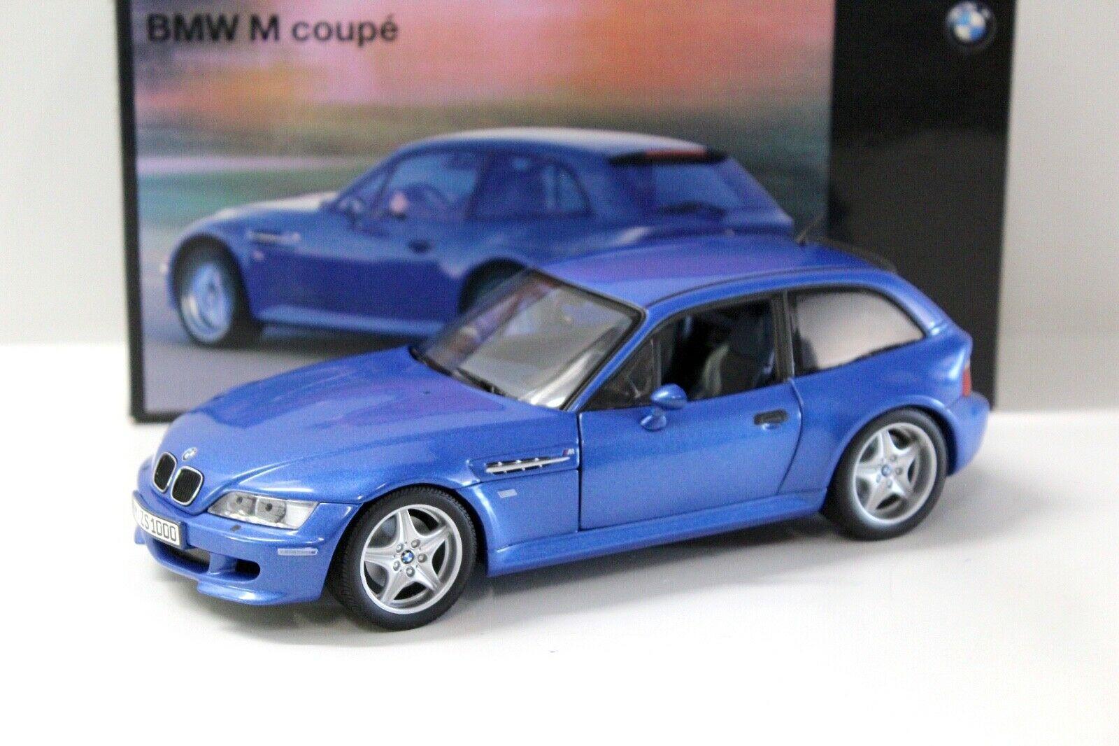 1:18 UT Models BMW Z3M Coupe blue DEALER VERSION