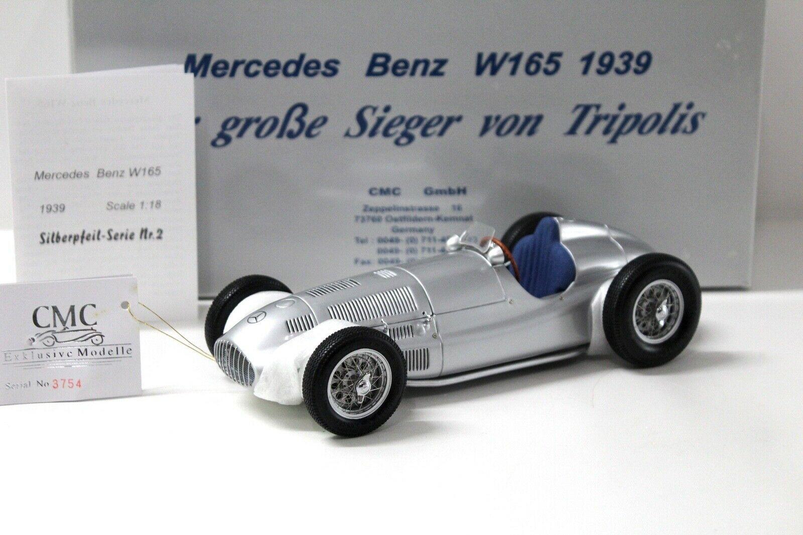 1:18 CMC Mercedes W165 Sieger von Tripolis 1939