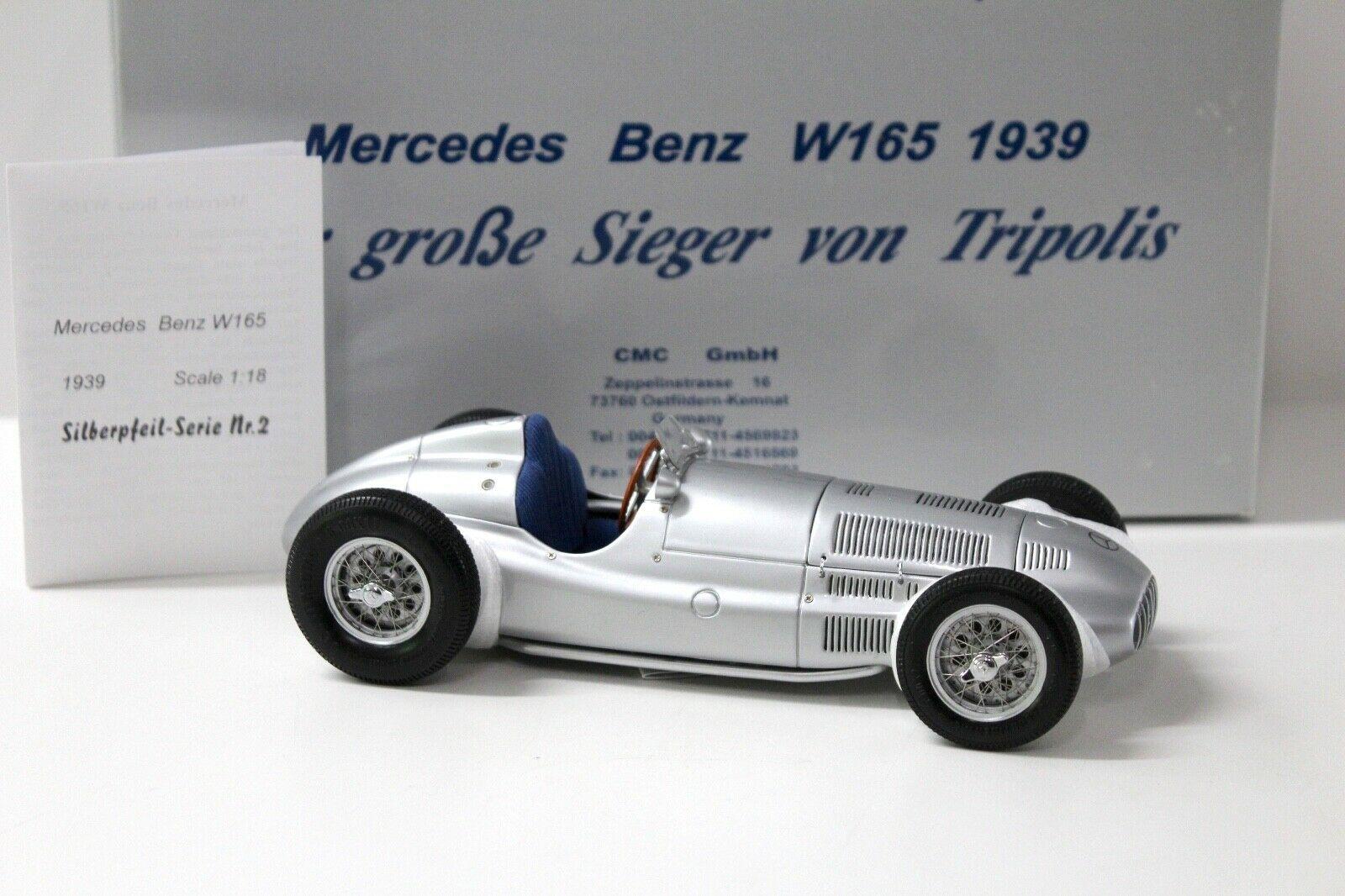 1:18 CMC Mercedes W165 Sieger von Tripolis 1939