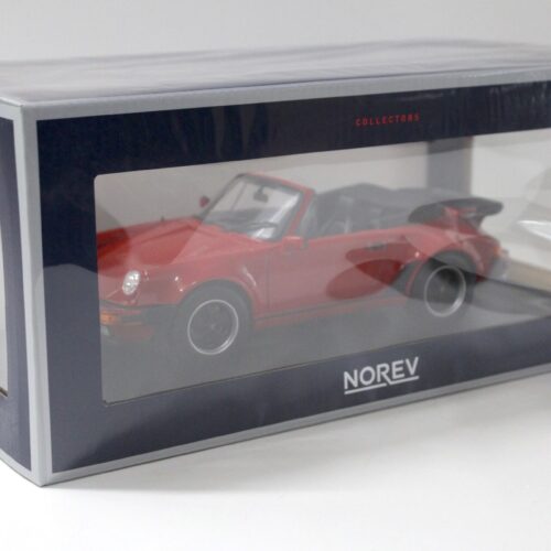 1:18 Norev Porsche 911 Turbo Cabriolet G-Modell red 1987