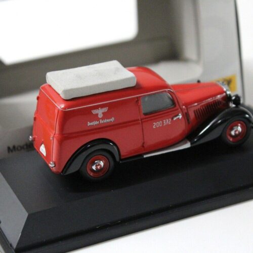 1:43 Schuco Mercedes 170V Kasten Deutsche Reichspost red
