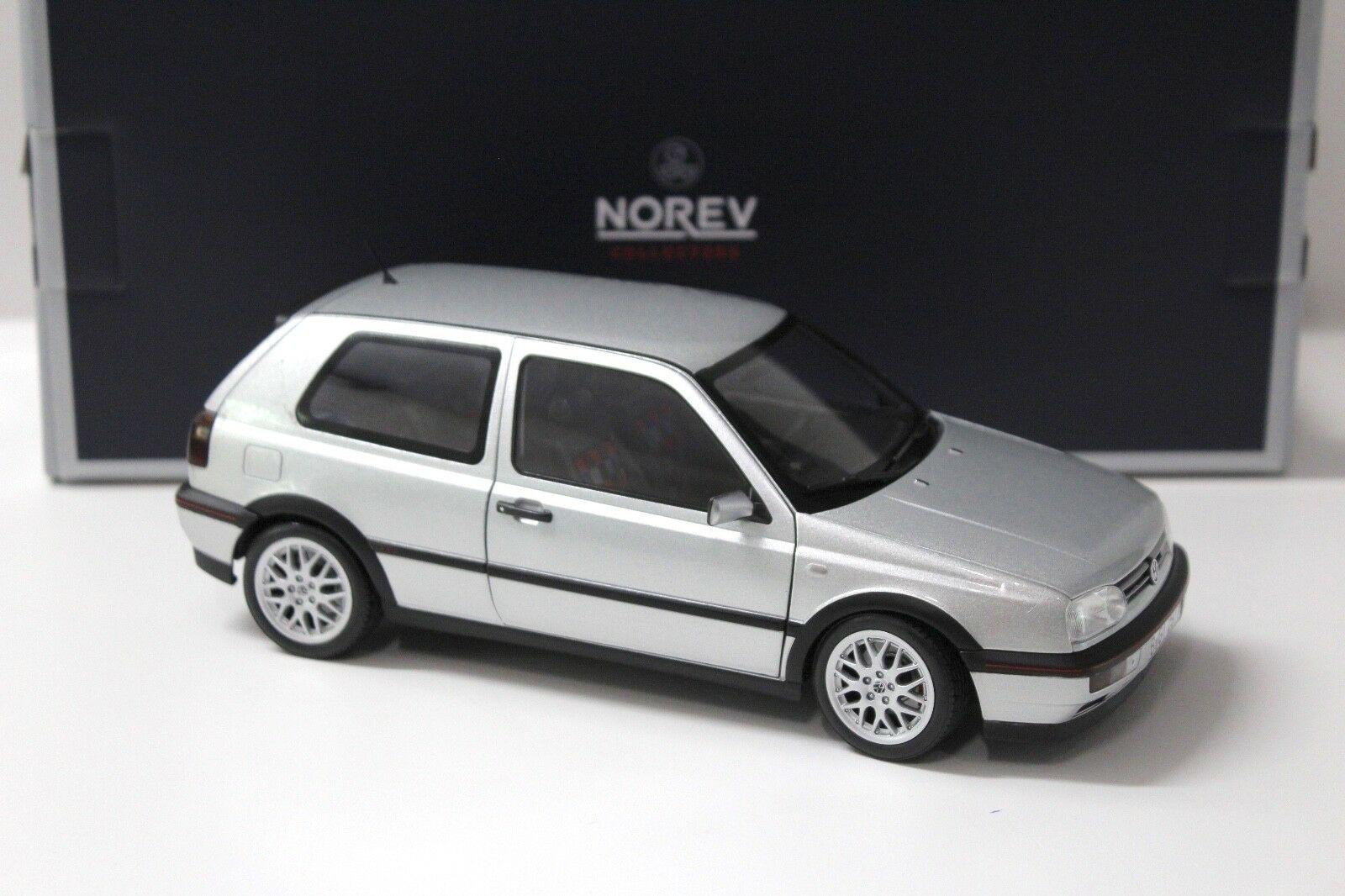 1:18 Norev VW Golf 3 III GTI 1996 "20 JAHRE EDITION" silver