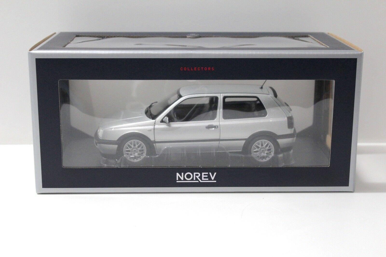 1:18 Norev VW Golf 3 III GTI 1996 "20 JAHRE EDITION" silver
