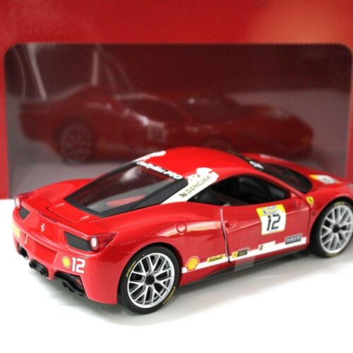 1:18 Hot Wheels Ferrari 458 Challenge 2011 red #12
