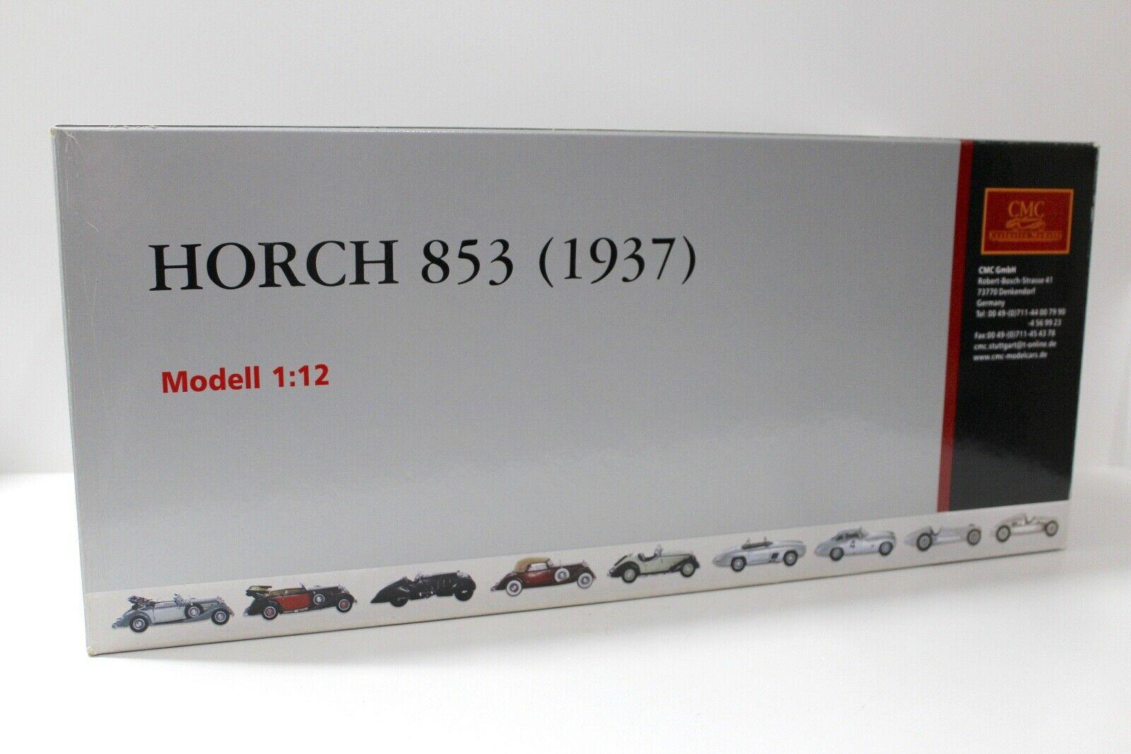 1:12 CMC Horch 853 yellow/ black 1937 C-003