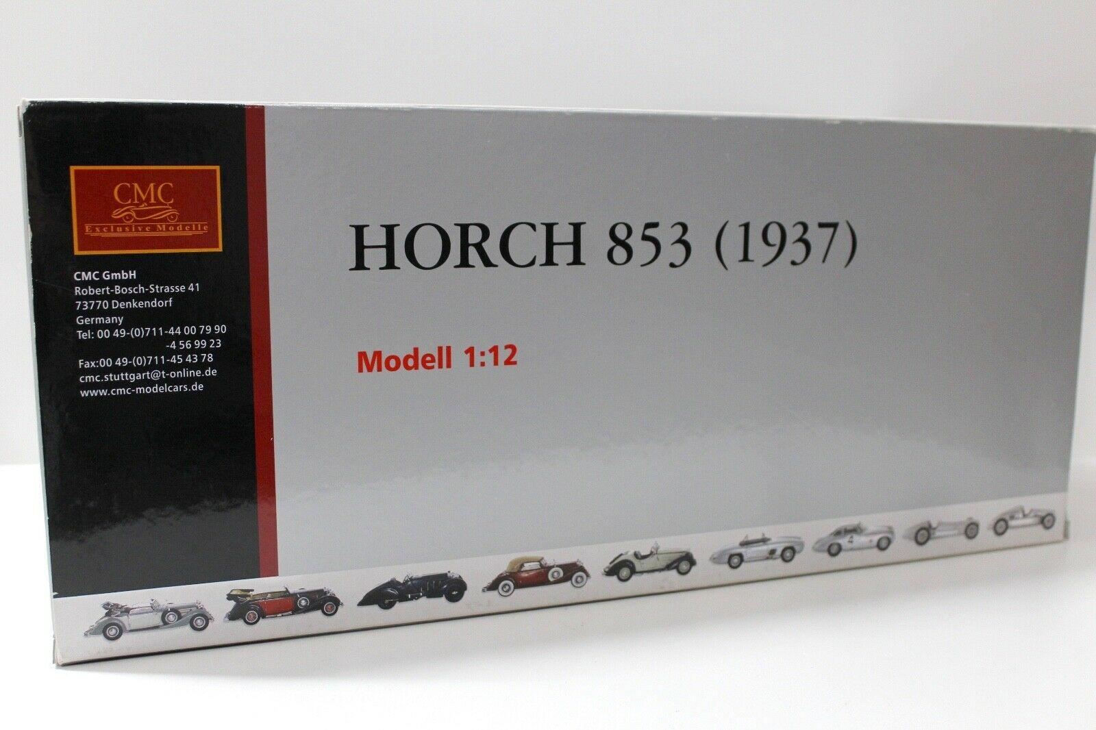 1:12 CMC Horch 853 yellow/ black 1937 C-003
