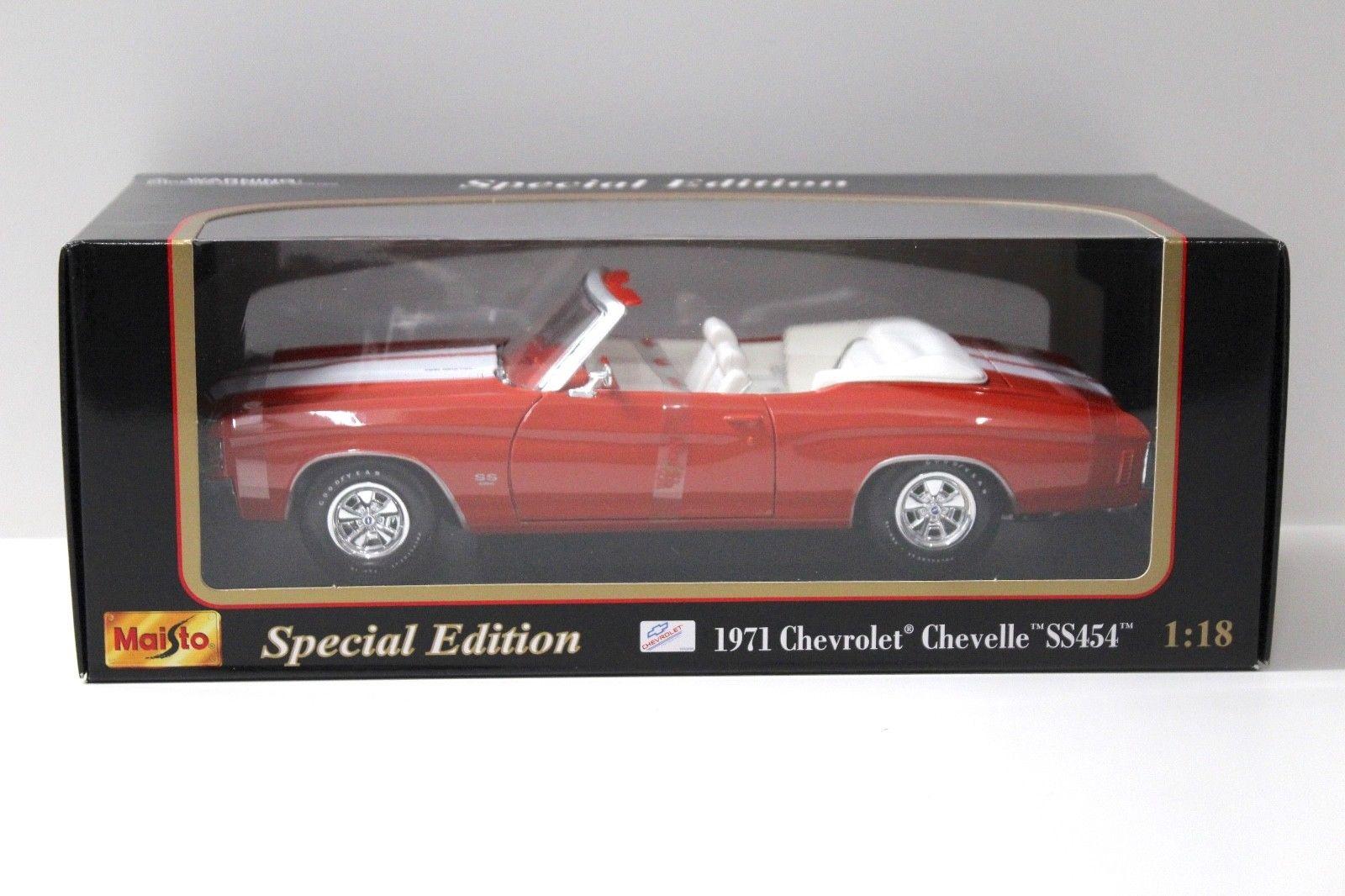 1:18 Maisto Chevrolet Chevelle SS454 orange 1971