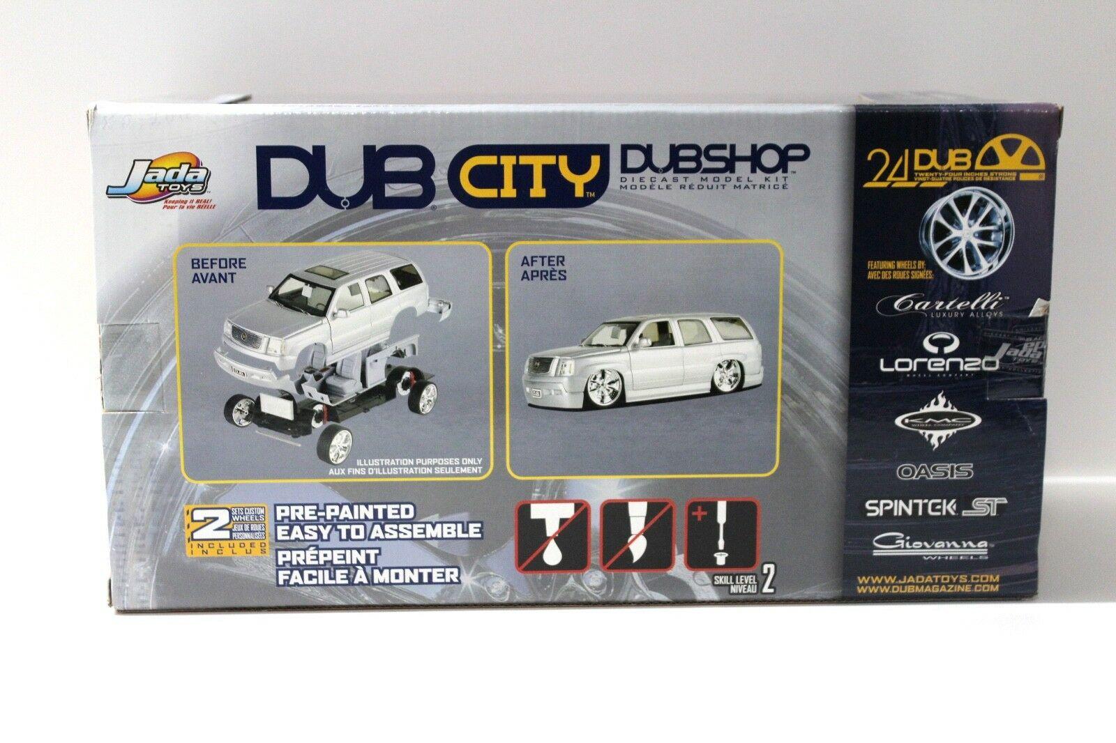1:18 Jada Cadillac Escalade Dub CITY red 2002 KIT/ Bausatz