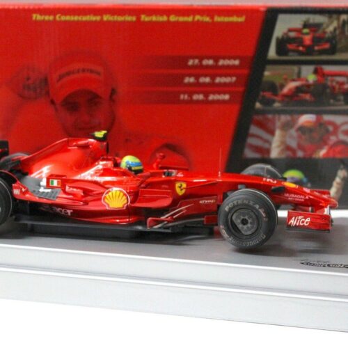 1:18 Hot Wheels Ferrari F1 F2008 Turkish GP Victories Massa