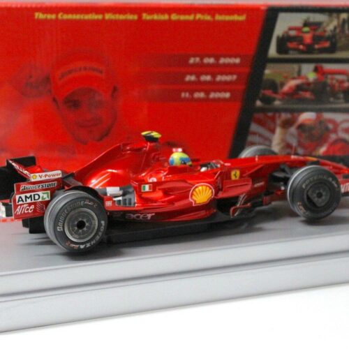 1:18 Hot Wheels Ferrari F1 F2008 Turkish GP Victories Massa