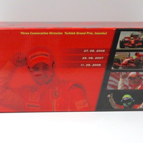1:18 Hot Wheels Ferrari F1 F2008 Turkish GP Victories Massa
