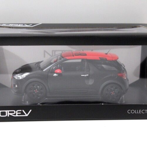 1:18 Norev Citroen DS3 Racing LOEB Edition black/ red