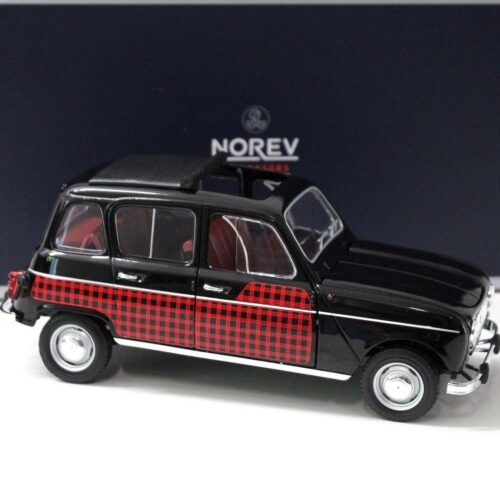 1:18 Norev Renault 4 Parisienne 1964 black/ red