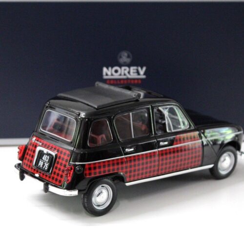 1:18 Norev Renault 4 Parisienne 1964 black/ red