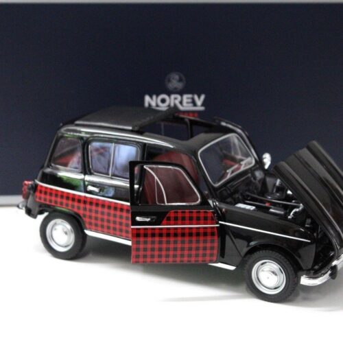1:18 Norev Renault 4 Parisienne 1964 black/ red