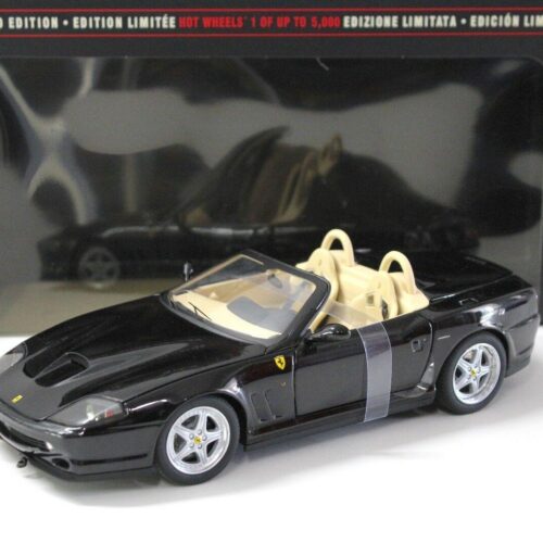 1:18 Hot Wheels Elite Ferrari 550 Barchetta Pininfarina black