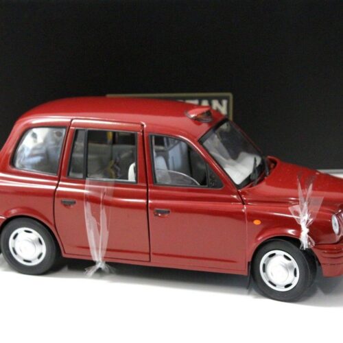 1:18 Sun Star Austin TX1 1998 London Taxi Cab red