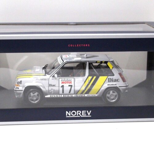 1:18 Norev Renault 5 R5 GT Supercinq Oreille #17 silver