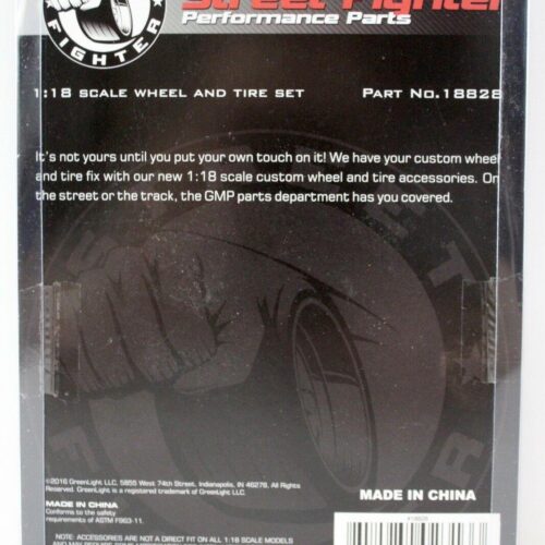 1:18 GMP Street Fighter Roadrunner Räder Wheel SET 4 pcs.