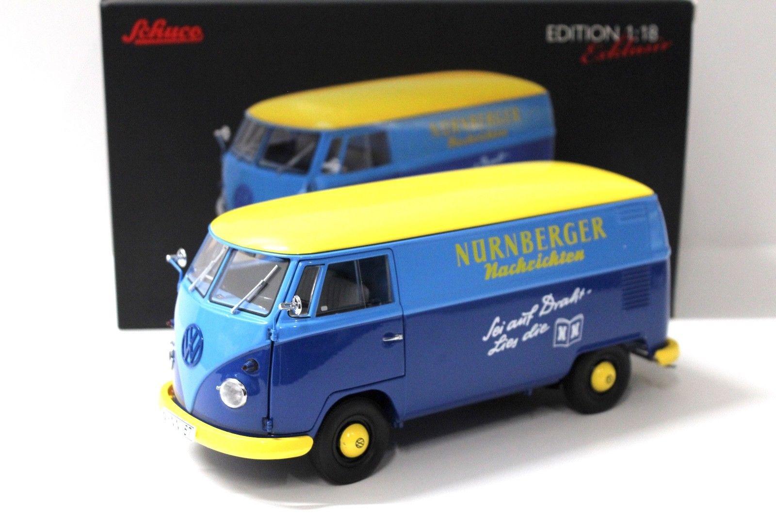 ID 45980 orig.jpg 1:18 Schuco VW T1 Transporter *NÜRNBERGER NACHRICHTEN*