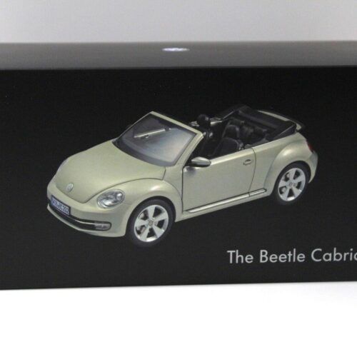 1:18 Kyosho Volkswagen VW Beetle Cabrio Moon-rock-silver DEALER VERSION