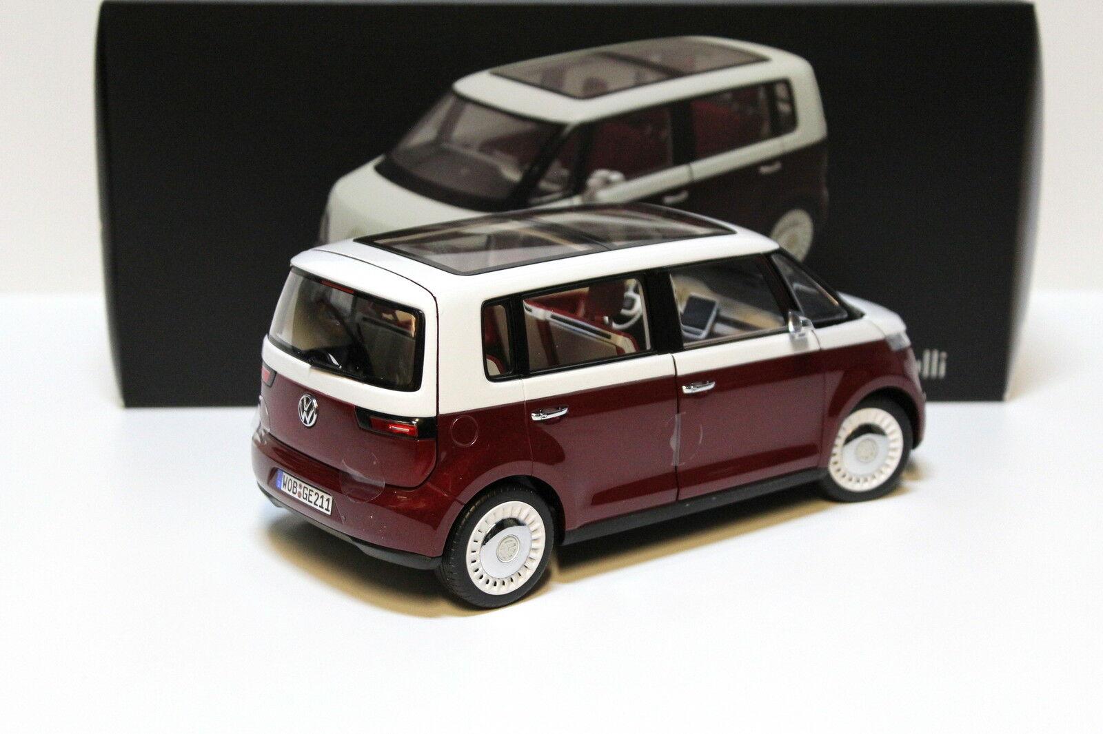 1:18 Norev VW Bulli Concept 2011 red/white DEALER VERSION