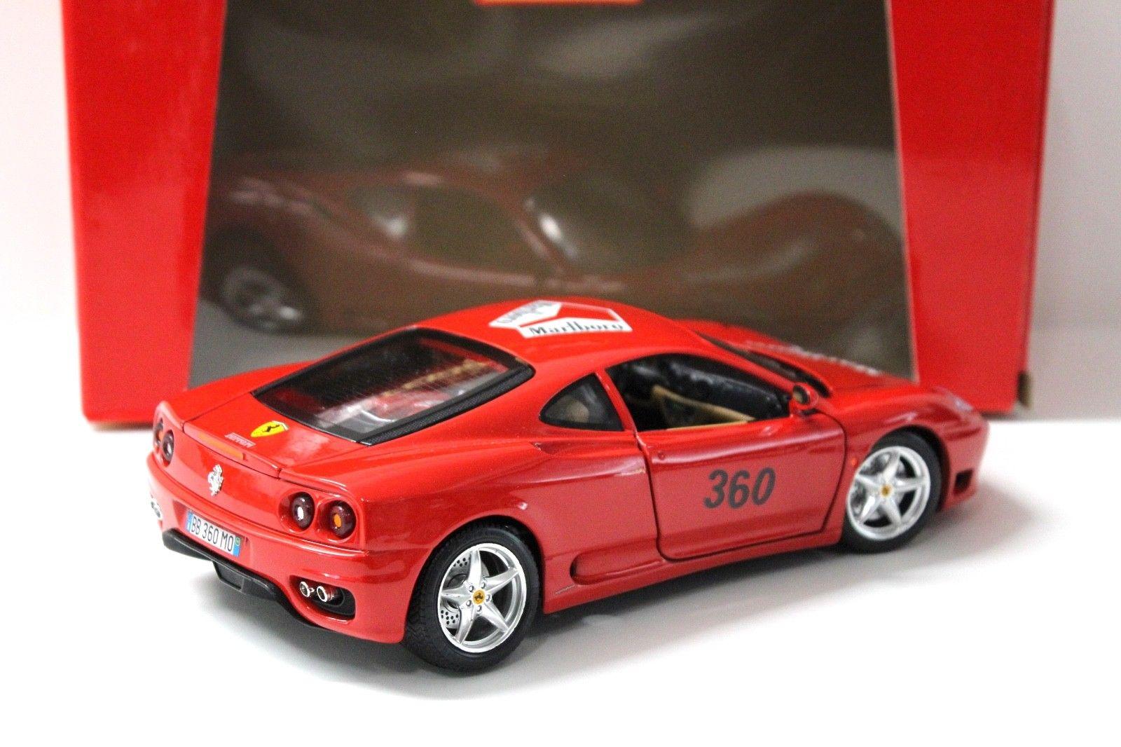 1:18 Bburago Ferrari 360 Modena Coupe MARLBORO red