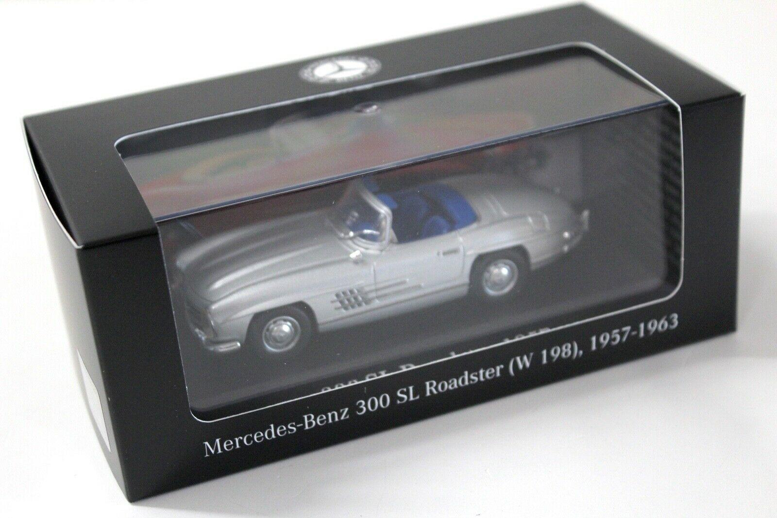 1:43 Premium Collectibles Mercedes 300SL Roadster silver DEALER VERSION